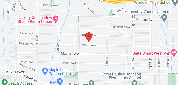 map of 2367 NELSON AVENUE